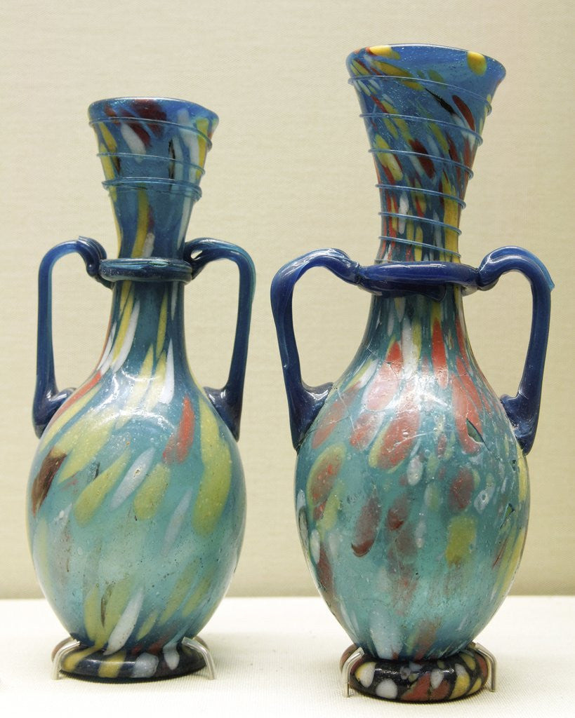 Detail of Roman glass amphorae by Corbis