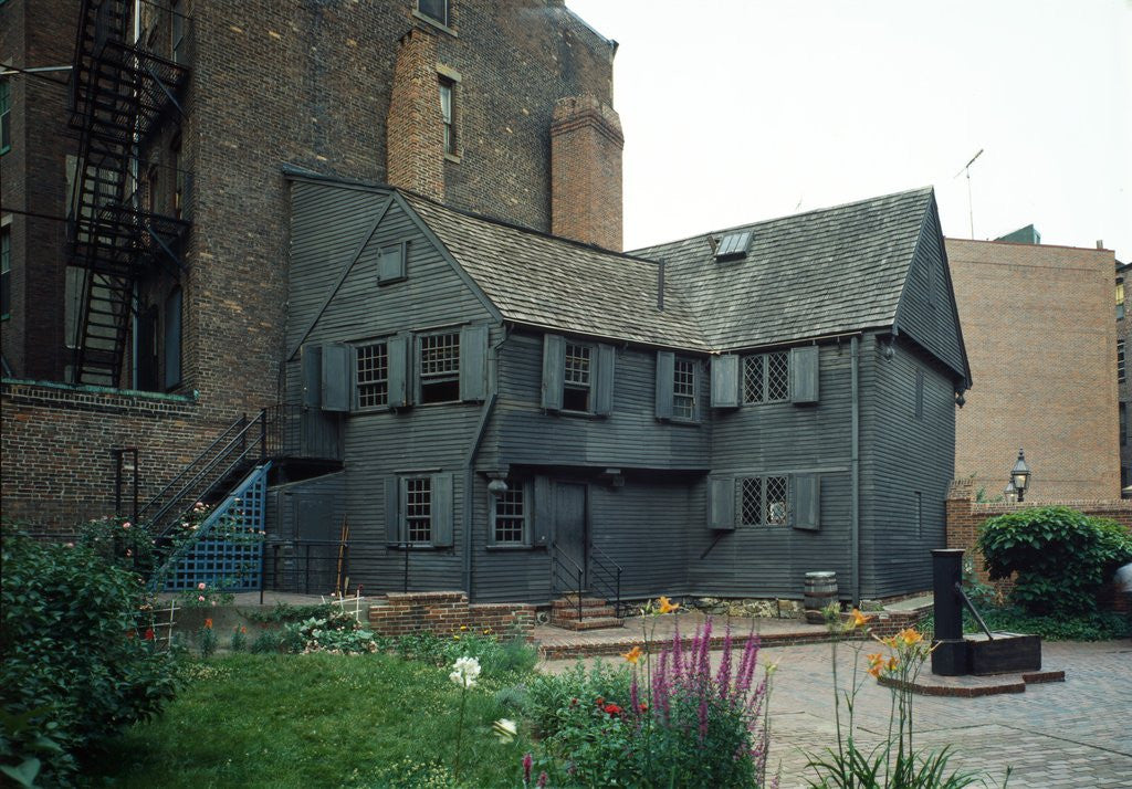 Detail of Paul Revere House by Anonymous