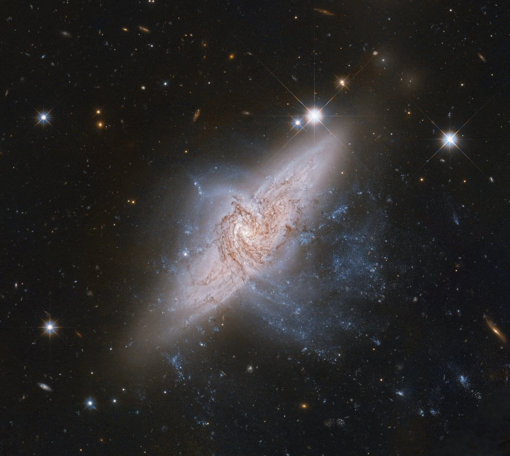 Detail of Overlapping galaxies by Anonymous