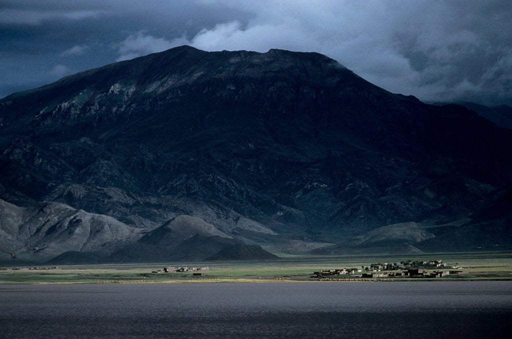 Detail of Tibetan mountains by Anonymous