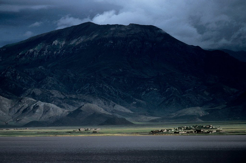 Detail of Tibetan mountains by Corbis