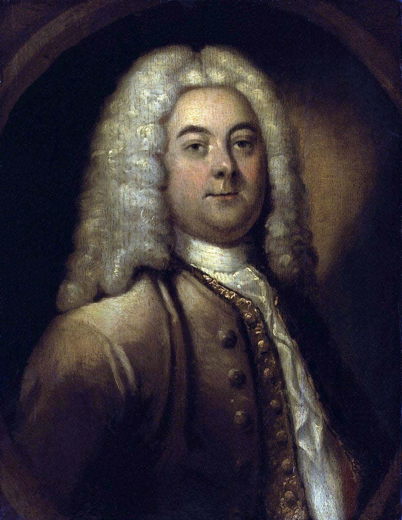 Detail of George Friederich Handel by Corbis