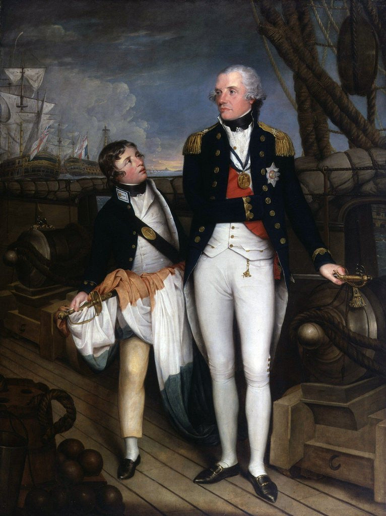 Detail of Horatio Nelson by Guy Head