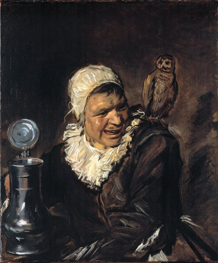 Detail of Malle Babbe by Frans Hals