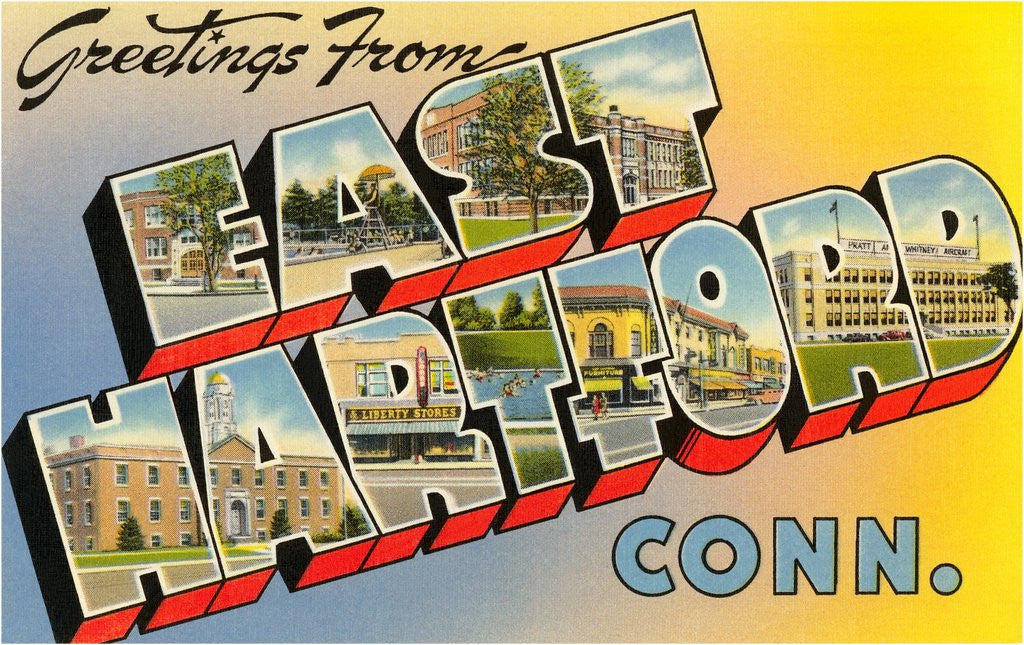 Greetings from East Hartford, Connecticut by Corbis