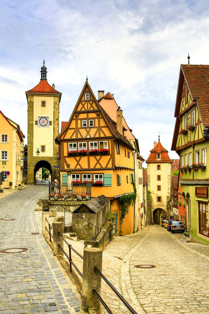 Detail of Rothenburg ob der Tauber by Anonymous