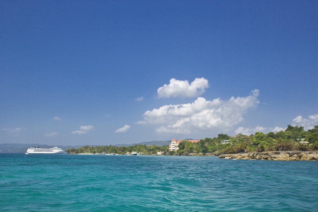 Detail of Coastline, Samana Peninsula, Dominican Republic by Anonymous