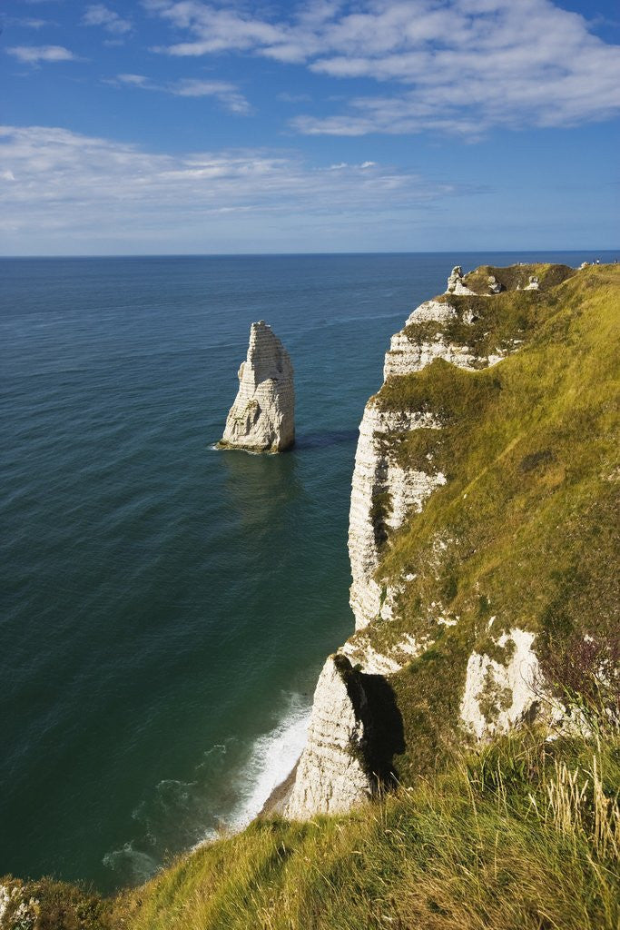 Detail of Aiguille cliff, Etreta, France by Anonymous