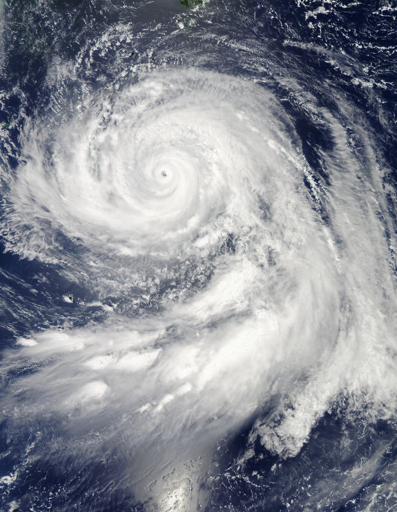 Detail of Super Typhoon Bolaven (16W) in the Philippine Sea by Anonymous