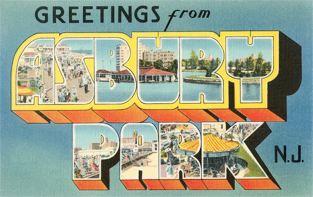 Detail of Greetings from Asbury Park, New Jersey by Anonymous