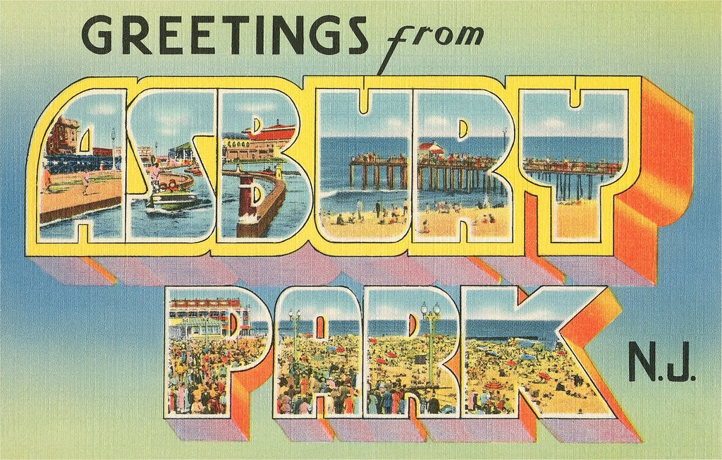 Detail of Greetings from Asbury Park, New Jersey by Anonymous