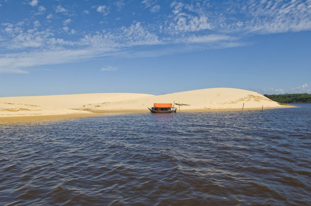 Detail of Preguicas River at Lencois Maranheinses National Park, Brazil by Anonymous