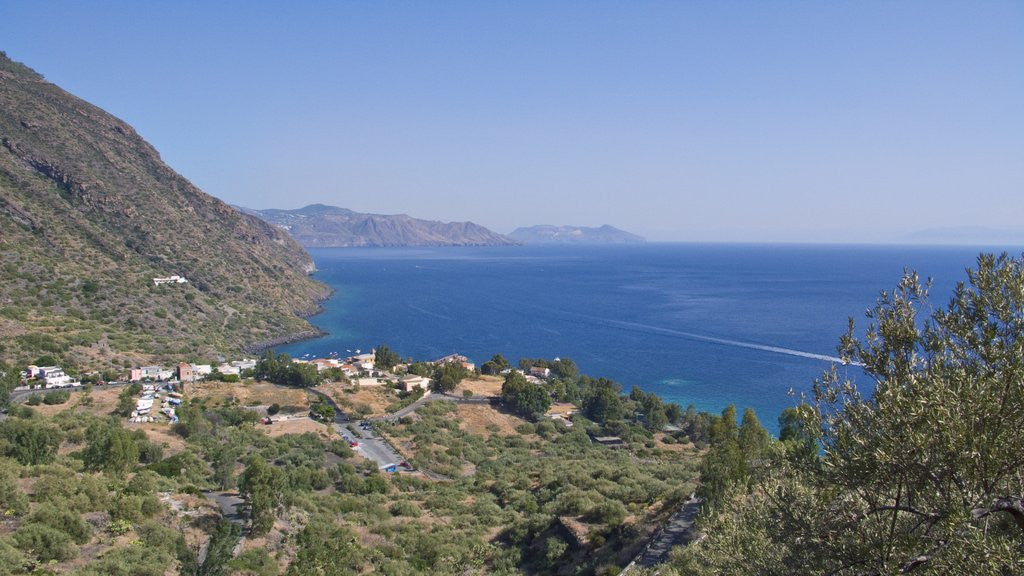 Detail of View of Rinella, Sicily, Italy by Anonymous