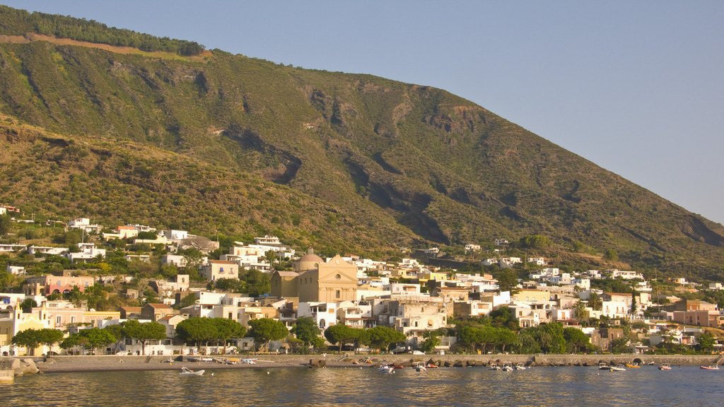 Detail of View of Santa Marina Sicily, Italy by Anonymous