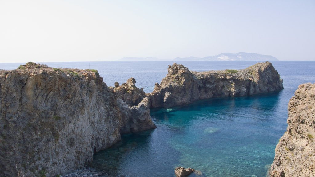Detail of Punta Milazzese, Lipari Town, Panarea, Sicily, Italy by Anonymous