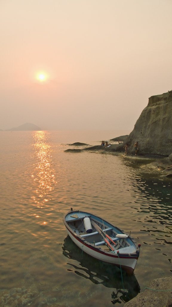 Detail of Sunset at Pollara, Sicily, Italy by Anonymous