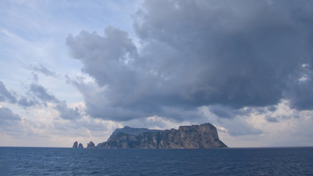 Detail of View of Capri, Campania, Italy by Anonymous