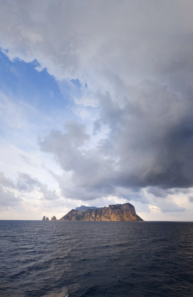 Detail of View of Capri, Campania, Italy by Anonymous
