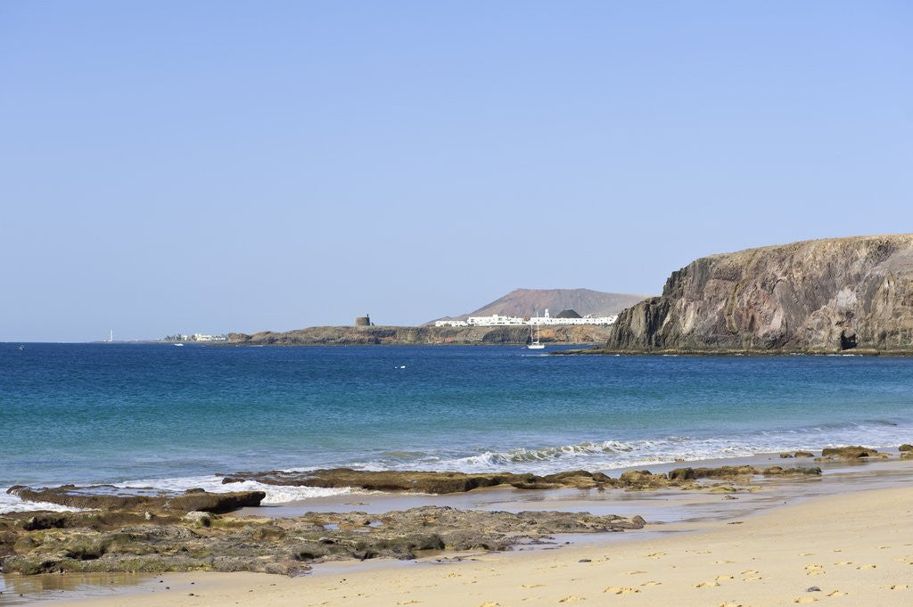 Detail of Beach at Papagayo natural Park, Lanzarote, Yaiza, Spain by Anonymous