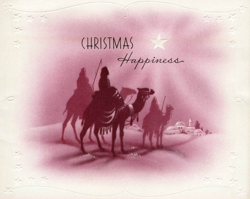 Detail of Vintage Illustration of the Three Magi by Anonymous