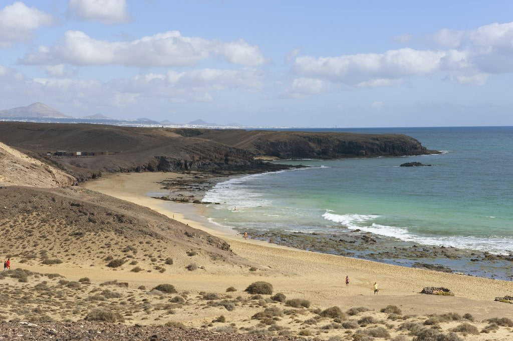 Detail of Caleta del Congrio beach at Papagayo Natural Park, Lanzarote, Spain by Anonymous