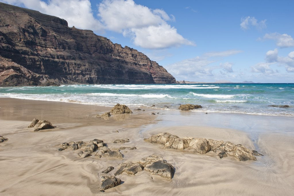Detail of Canteria beach, near Orzola, Lanzarote, Spain by Anonymous