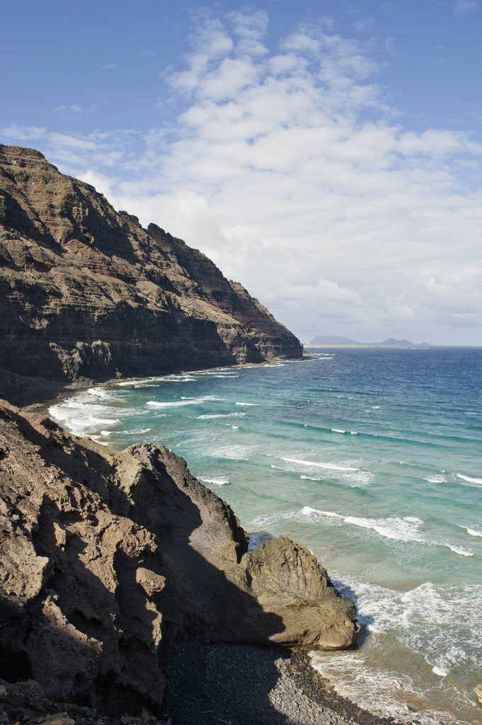 Detail of Canteria beach, near Orzola, Lanzarote, Spain by Anonymous