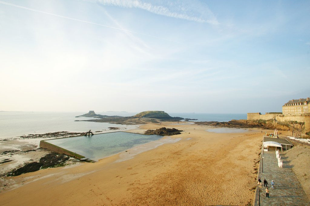 Detail of Old town, St. Malo, France by Anonymous