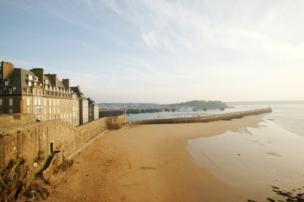 Detail of Old town, St. Malo, France by Anonymous