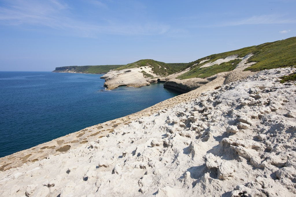 Detail of Sea coast at Punta Tangone, Sardinia, Italy by Anonymous