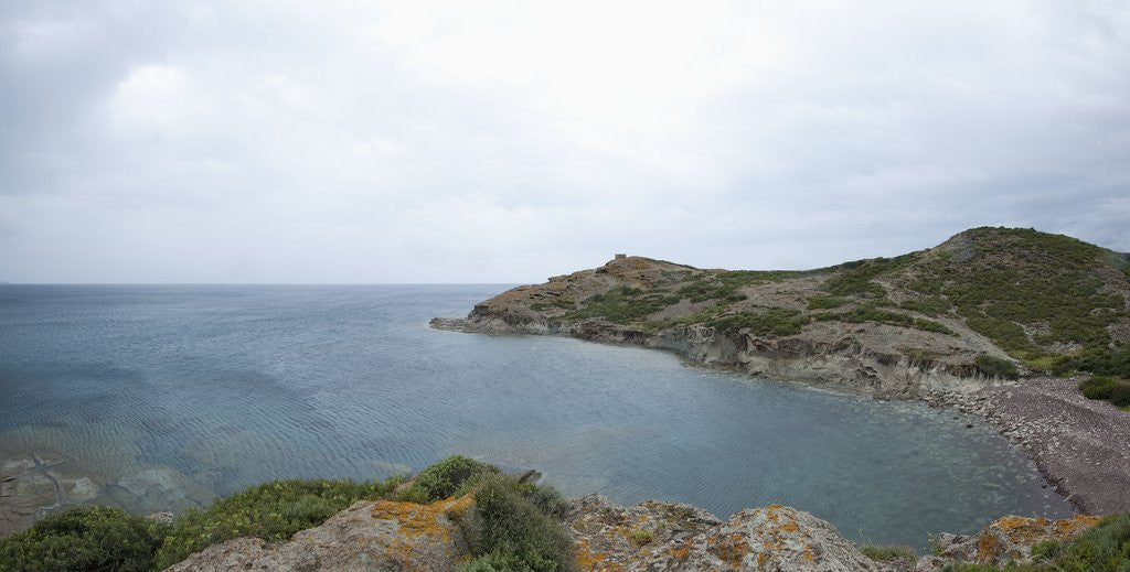 Detail of Sea coast, Porto Ferro, Alghero, Sardinia, Italy by Anonymous