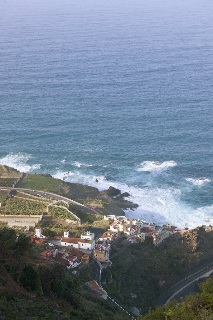 Detail of Lookout over Garachico coastline, Tenerife, Canary Islands, Spain by Anonymous
