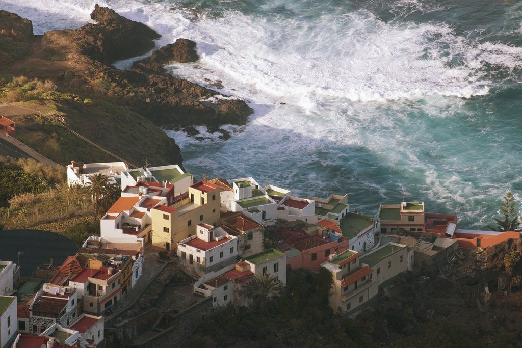 Detail of Lookout over Garachico coastline, Tenerife, Canary Islands, Spain by Anonymous