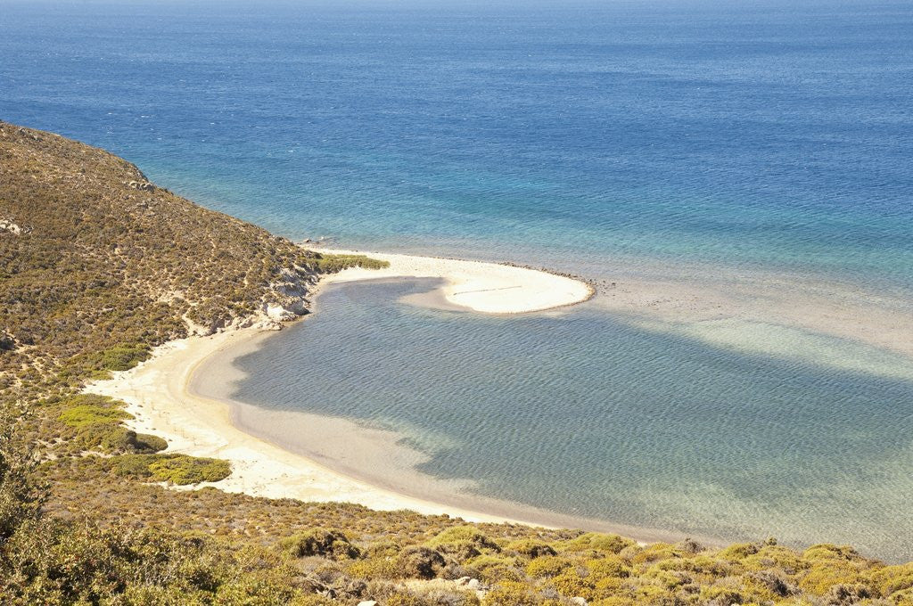 Detail of Beach near Panaghia Geranoia, Patmos, Dodecanese, Greece by Anonymous