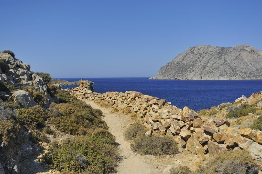 Detail of Psili Ammos Beach, Patmos, Dodecanese, Greece by Anonymous