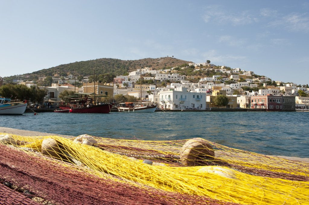 Detail of View of Agia Marina, Leros, Dodecanese, Greece by Anonymous