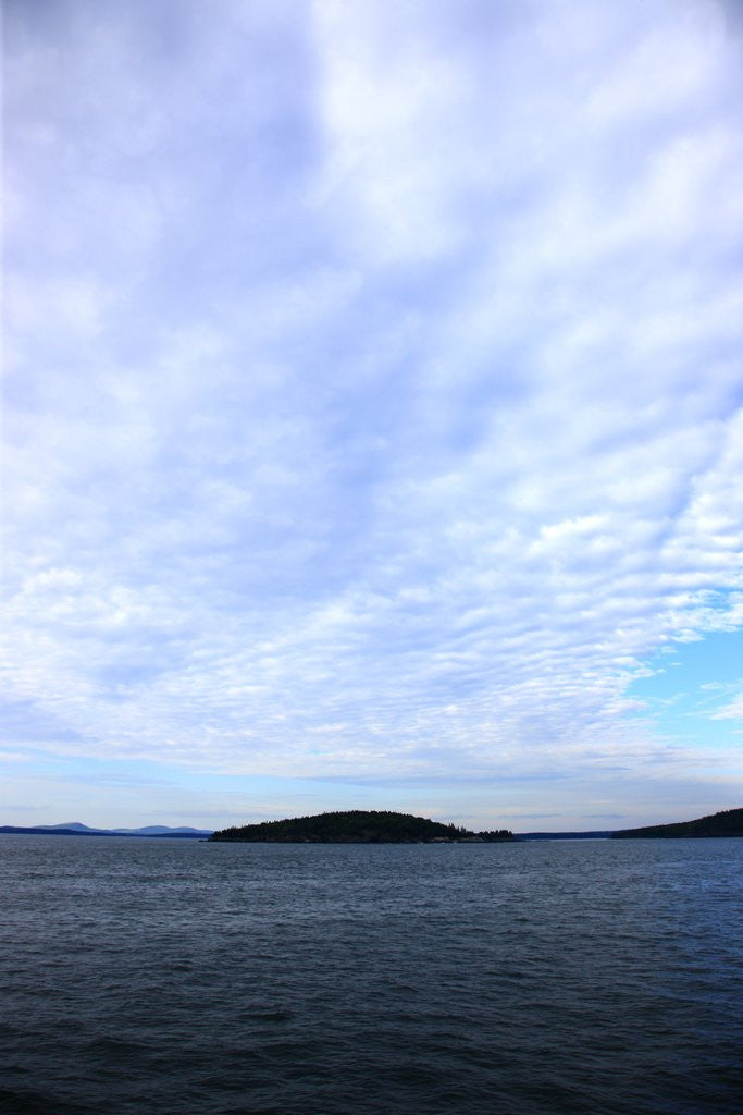 Detail of Clouds above dark water, Acadia National Park, Maine, USA by Anonymous