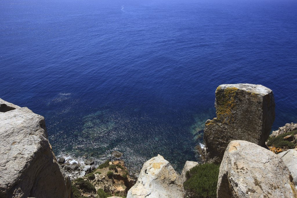 Detail of Coastline, San Pietro island, Carloforte, Sardinia, Italy by Anonymous