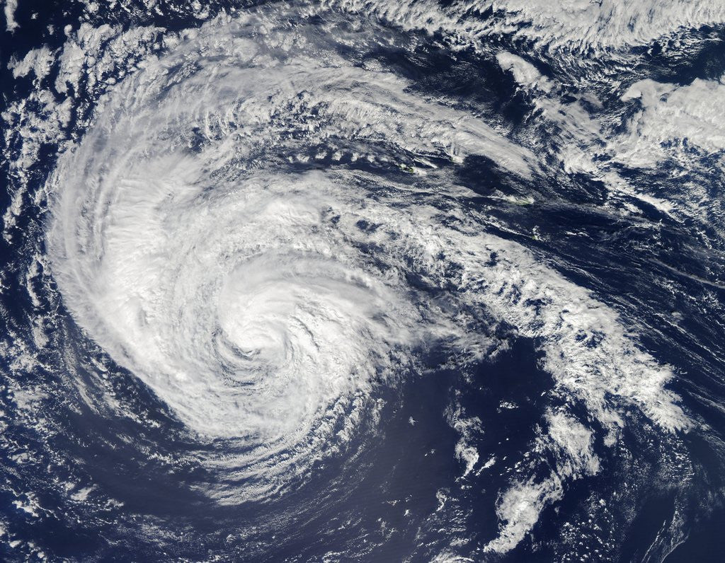 Detail of Tropical Storm Nadine (14L) off the Azores by Anonymous
