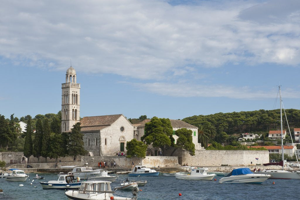 Detail of Franciscan Monastery, Hvar Town, Hvar Island, Croatia by Anonymous