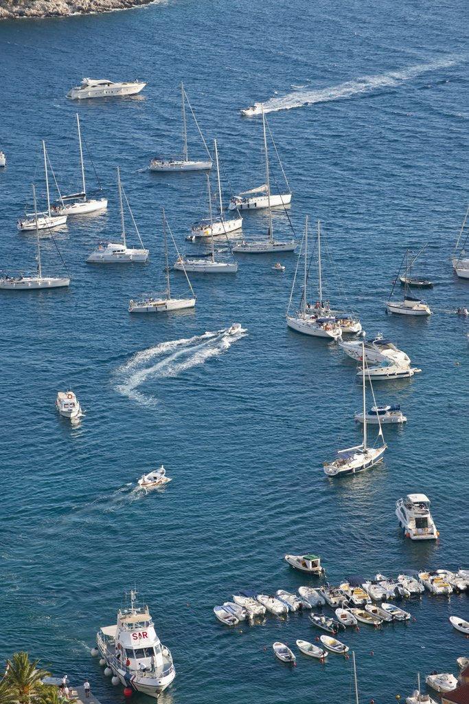 Detail of Boats in port, Hvar Town, Hvar Island, Croatia by Anonymous