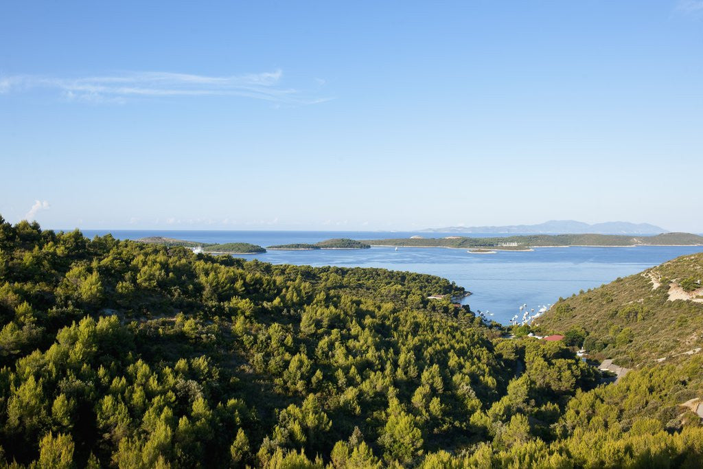 Detail of Pakleni archipelago, Hvar Island, Croatia by Anonymous