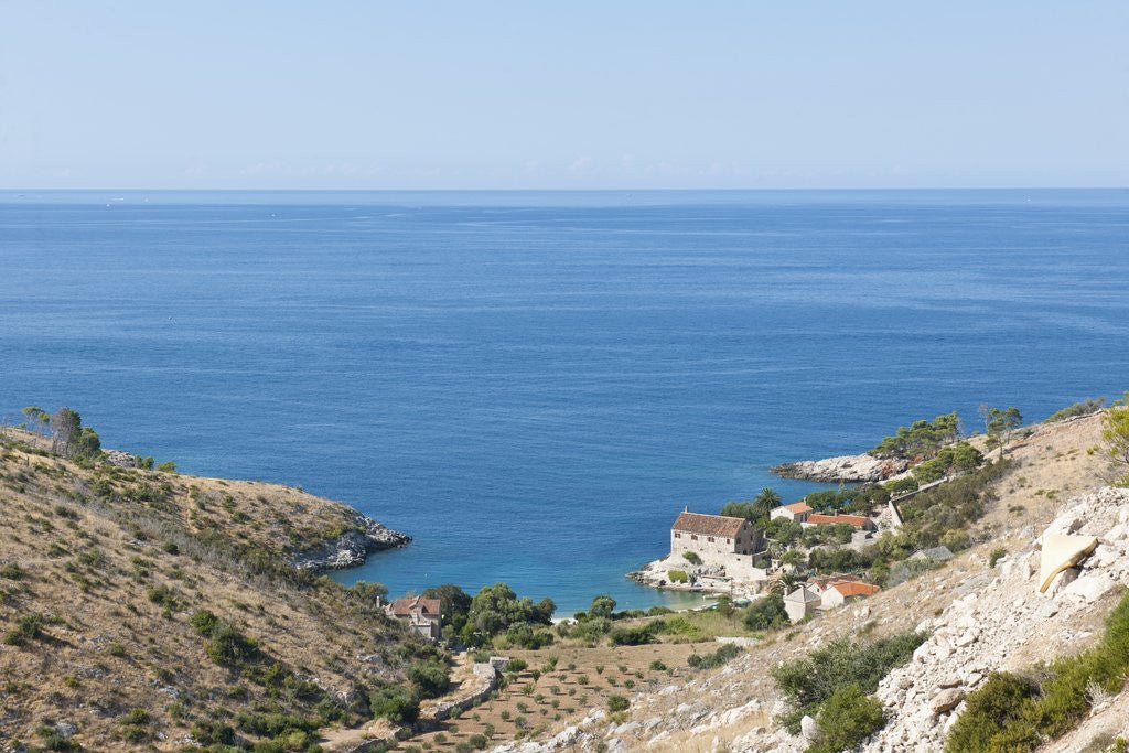 Detail of Dobovica Bay, Hvar Island, Croatia by Anonymous