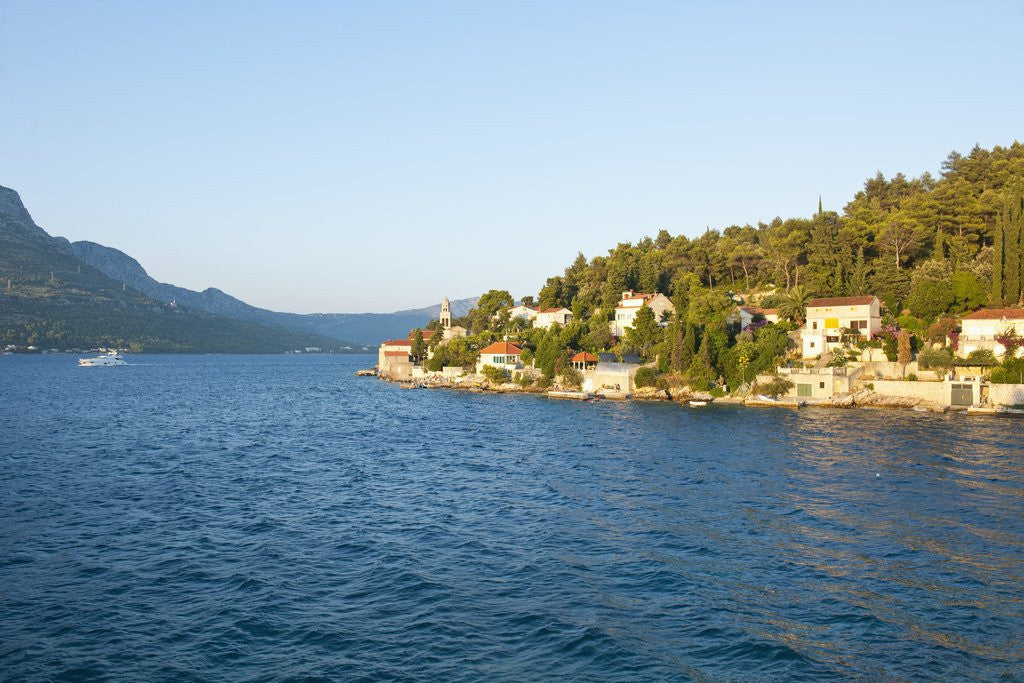 Detail of Strecica bay, Korcula, Croatia by Anonymous