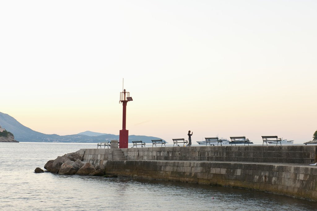 Detail of Old port, Dubrovnik, Croatia by Anonymous