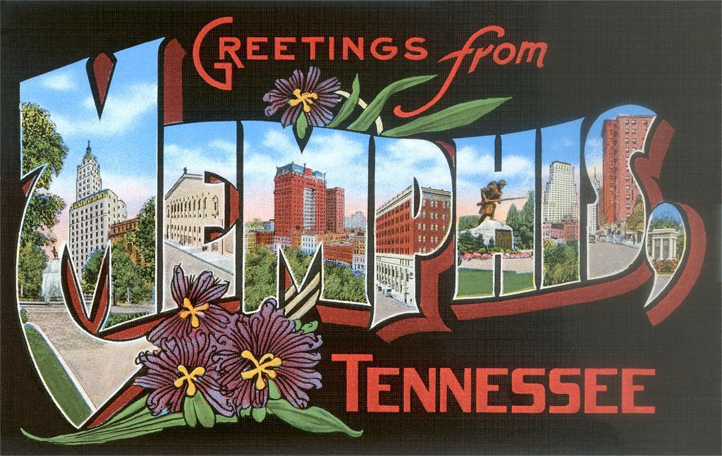 Greetings from Memphis, Tennessee by Corbis