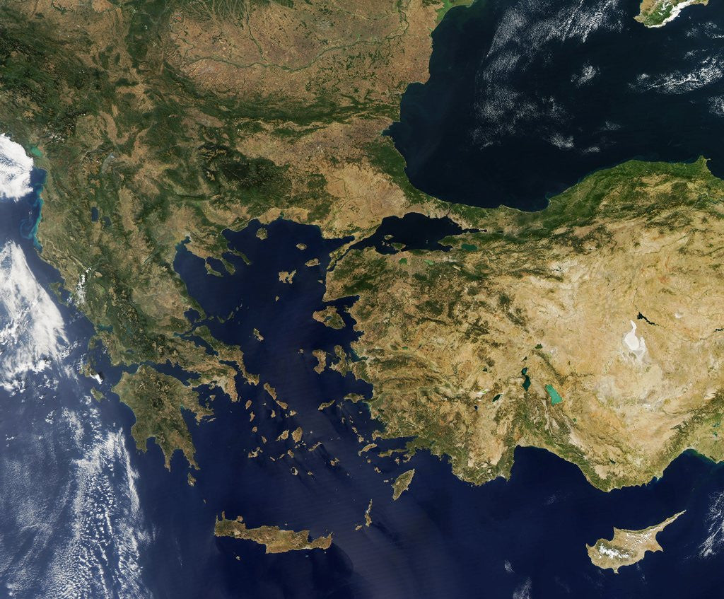 Detail of The Aegean Sea by Anonymous