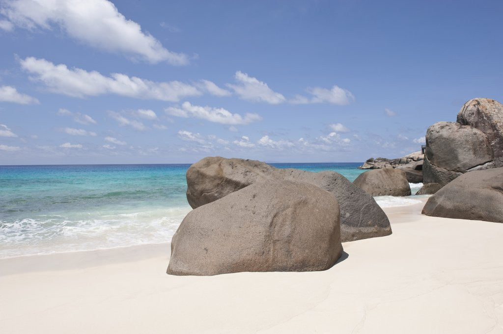 Detail of Beach at North East point, Mahe, Seychelles, Indian Ocean islands by Anonymous