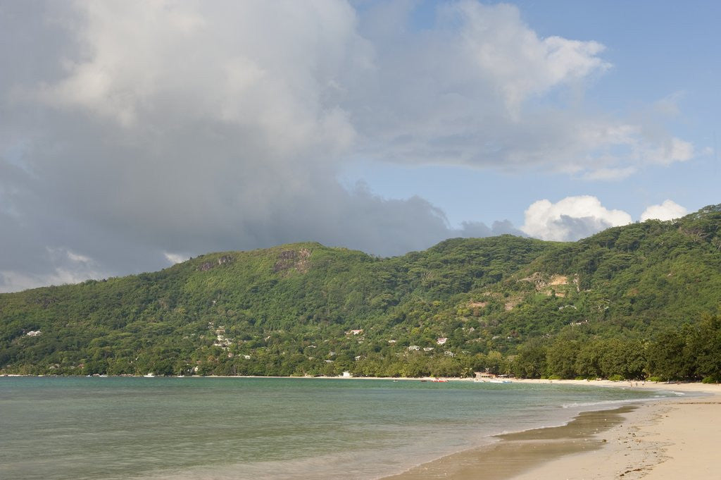 Detail of Beach at Bel Ombre, Baie Beau Vallon, Mahe, Seychelles, Indian Ocean islands by Anonymous