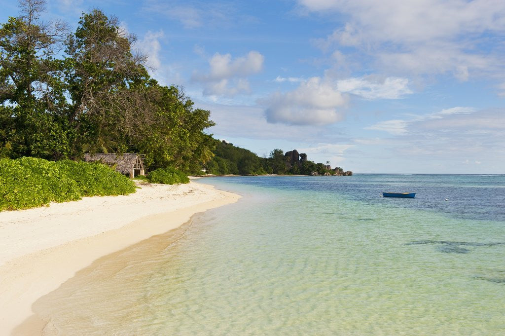 Detail of Source d'Argent Beach, La Digue, Seychelles, Indian Ocean Islands by Anonymous